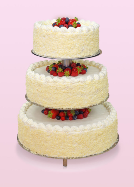 tort weselny, tort na wesele, 3 piętrowy tort