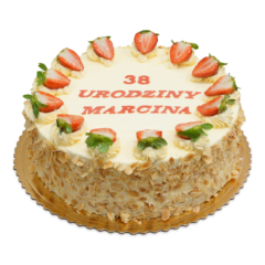 tort urodzinowy z napisami z masy cukrowej ostrów wielkopolski