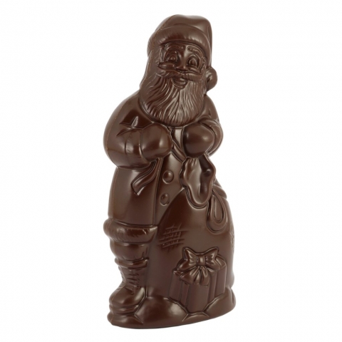 Mikołaj z czekolady deserowej